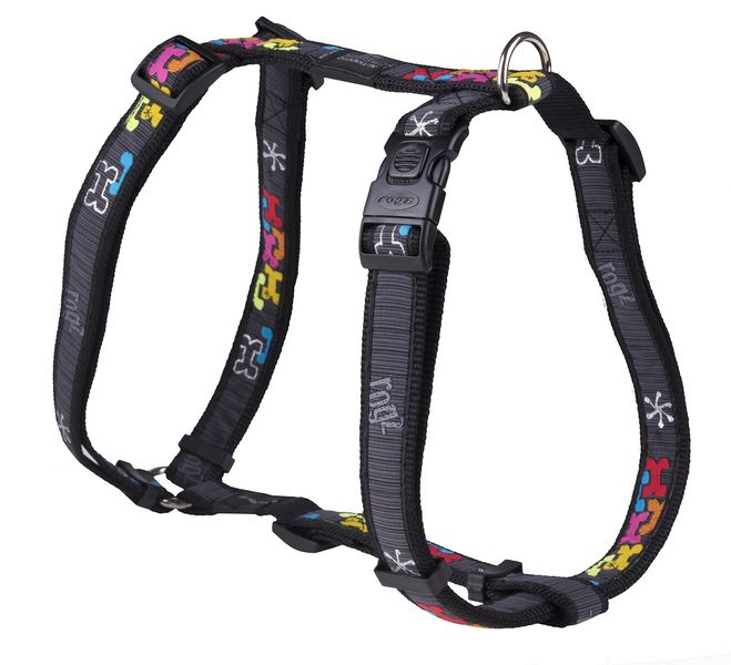 Rogz - Fancy Dress Extra Large 25mm Armed Response Dog H-Harness