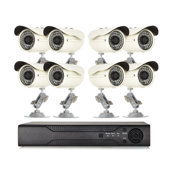 Nevenoe 8 Channel CCTV Security Camera System DVR Kit
