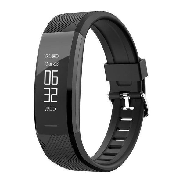 Nevenoe Bluetooth Smart Fitness Bracelet Band - Black