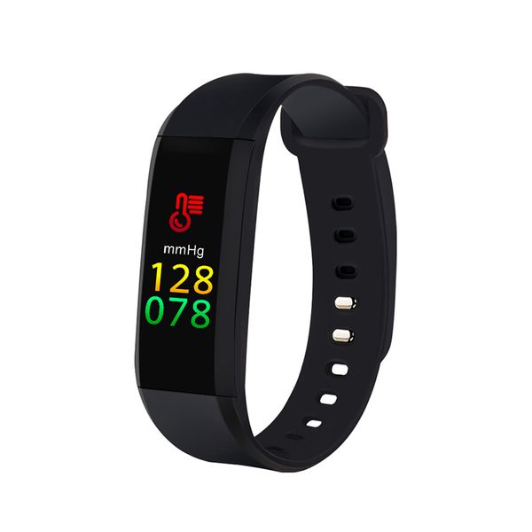 Nevenoe Smart Fitness Band Bracelet Watch - Black