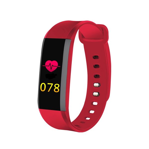 Nevenoe Smart Fitness Band Bracelet Watch - Red