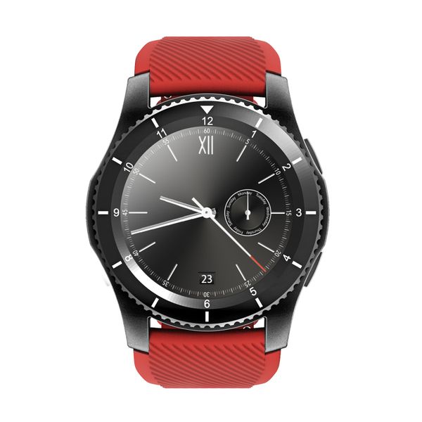 Nevenoe Smart Fitness Sport Watch with Cell Phone Sim Slot - Red