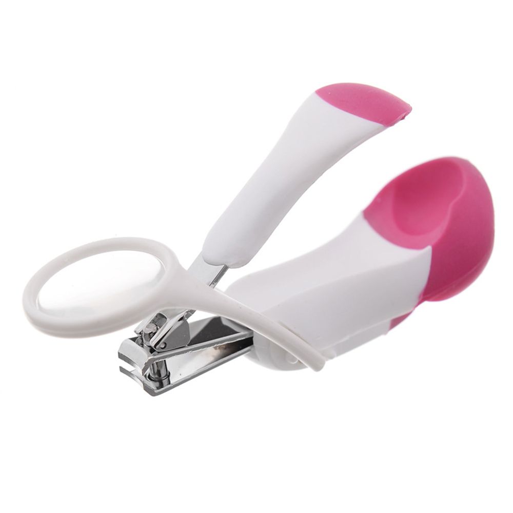 Nail clipper best sale with magnifying glass