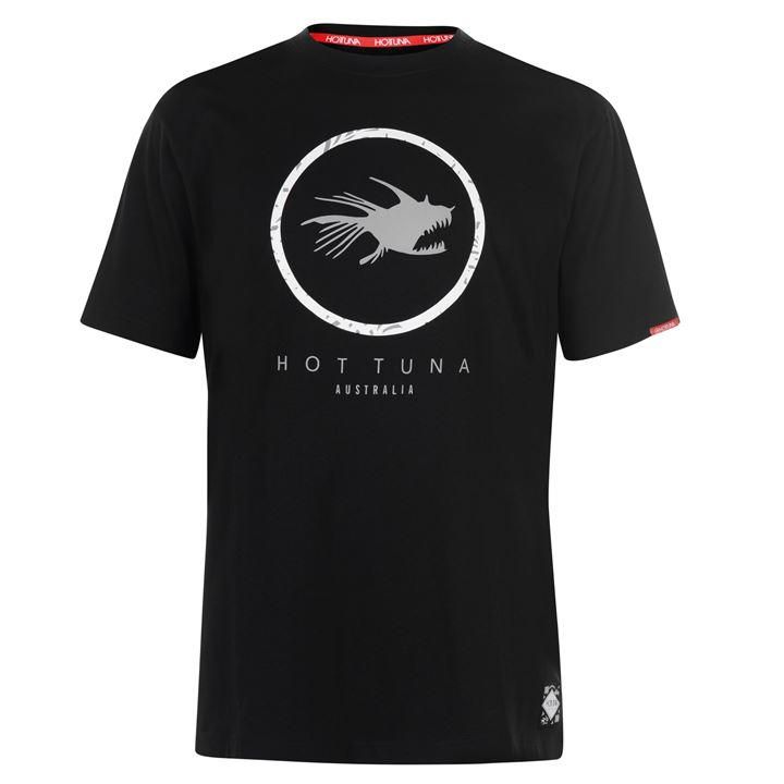 Hot Tuna Men's TShirt Black Circle Logo (Parallel Import) Shop