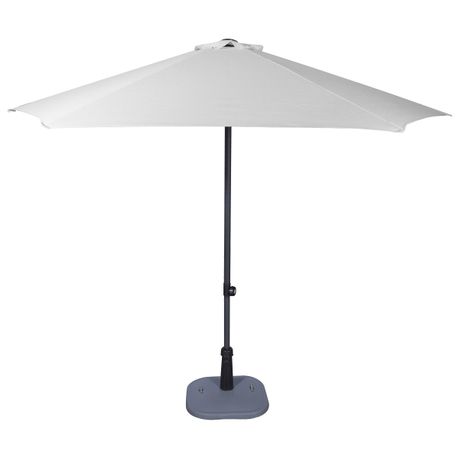 Coolaroo Aluminium 2 7m Round Umbrella Montecito White Buy