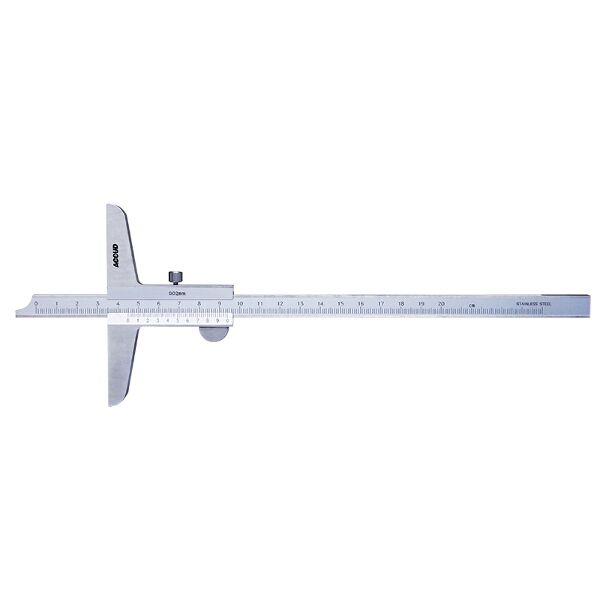 ACCUD Vernier Depth Gauge 0-150mm