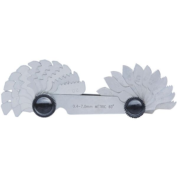 ACCUD Pitch Gauge Metric 60 0.25-7.0mm