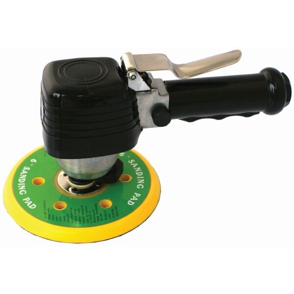 Aircraft Air Sander Dual Action 150mm 6" 6 Hole Vac Sanding Pad