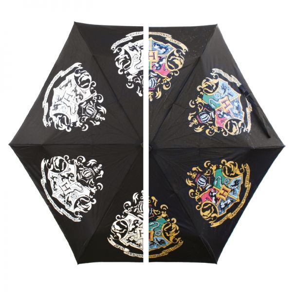 Harry Potter Colour Changing Umbrella - Hogwarts Crest (Parallel Import)
