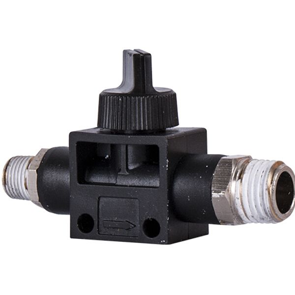 Aircraft Pu Hose Fitting Valve 1/8"M x 1/4"M