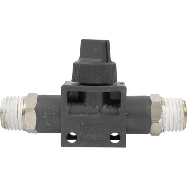 Aircraft Pu Hose Fitting Valve 1/4"M x 1/4"M
