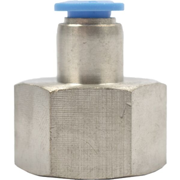Aircraft Pu Hose Fitting Straight Stud 6mm-1/2 F