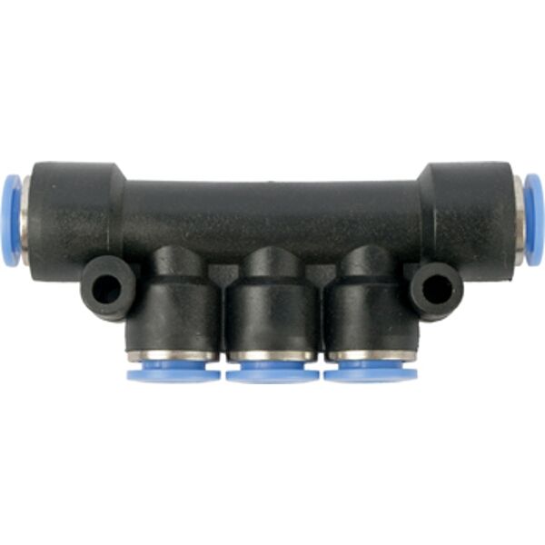 Aircraft Pu Hose Fitting Manifold 8mm-8mm
