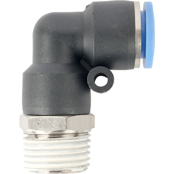 Aircraft Elbow 12mm-1/2 M Pu Hose Fitting