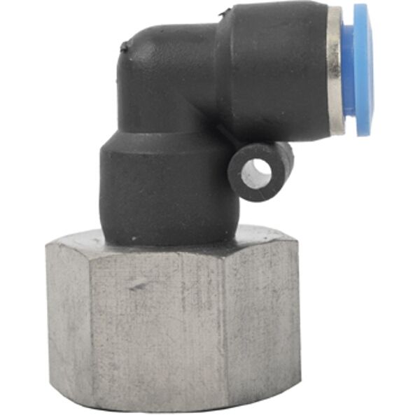 Aircraft Pu Hose Fitting Elbow 8mm-1/2 F