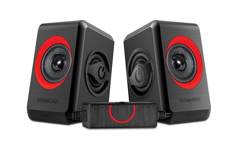 SonicGear Quatro 2 2.0 USB Powered Speaker System