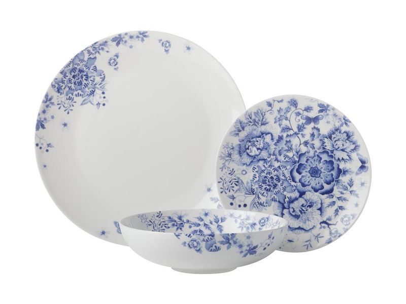 Maxwell &amp; Williams - Toile de Fleur Dinner Set - Set of 12