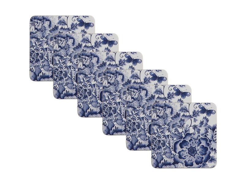 Maxwell &amp; Williams - Toile de Fleur Coaster - Set of 6