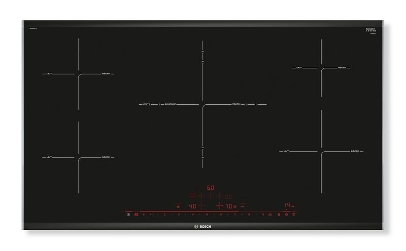 Bosch - 90cm Induction Ceramic Hob - Black