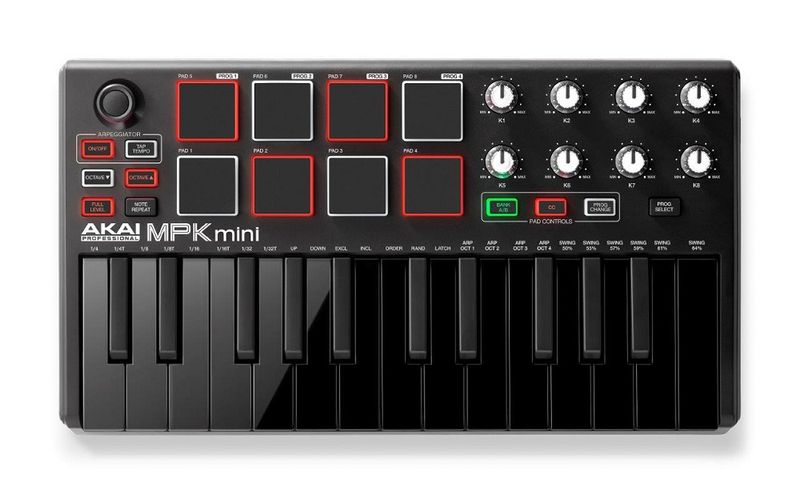 Akai Professional MPK Mini2 Controller Unit - Black