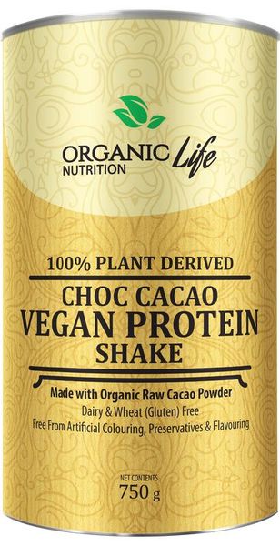 Organic Life Nutrition Vegan Protein Shake 750g