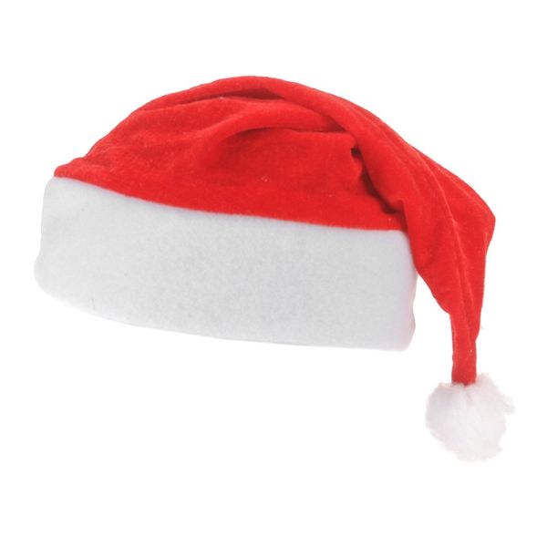 Eco: Xmas Hat Velvet with White Pump