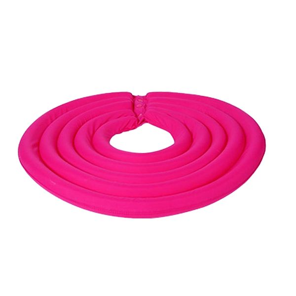 Anti Lick Pet Protective Collar - Rose Red (Size: L)