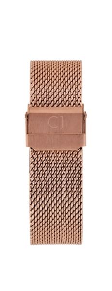 Colton James Mesh Strap for Black/Space Grey 42mm Apple Watch - Rose Gold