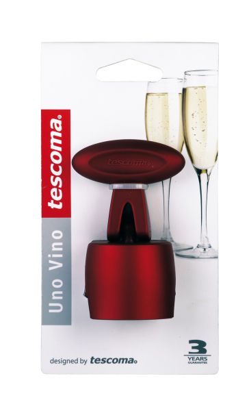 Tescoma - Champagne Stopper - Red