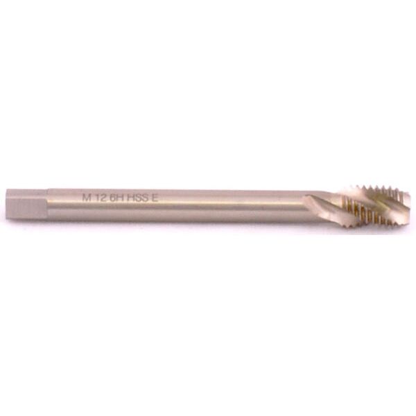 Alpen Machine Tap Cobalt 12mm Spiral Fluted In Pouch 1.75mm Pitch