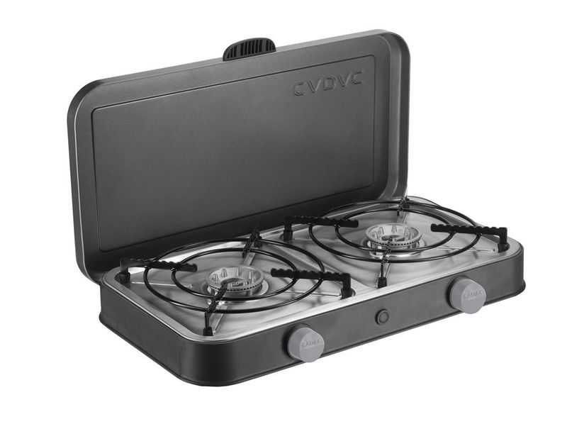 Cadac Deluxe 2 Plate Stove - Grey