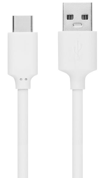 Snug USB to Type-C Data Cable 2m - White