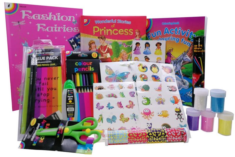 Educat Wonderful Princess &amp; Fairies Activity Pack with Fairy Dust