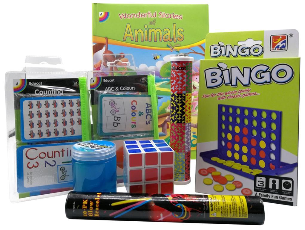 Educat Wonderful Animal Stories & Bingo Activity Pack with Sea Slime