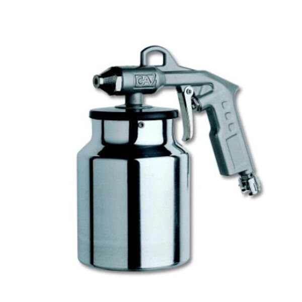 GAV Spray Gun for Rubberising with Lower Cup