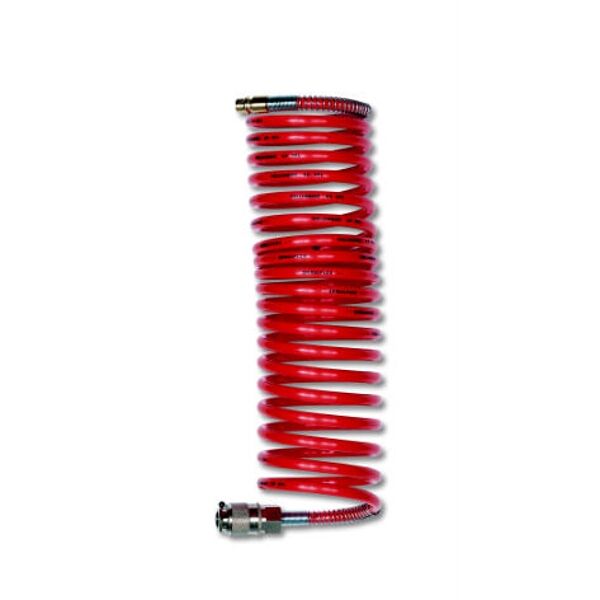 GAV Spiral Hose 10M W/Qu.Coupler Bx15Ru10-6