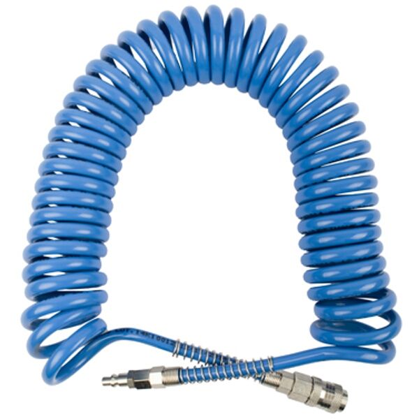 GAV Spiral Polyp Hose 12M x 10mm with Quick Couplers