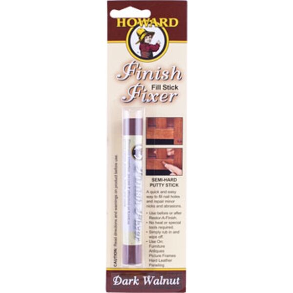 Howard Finish Fixer Dark Walnut Fill Stick