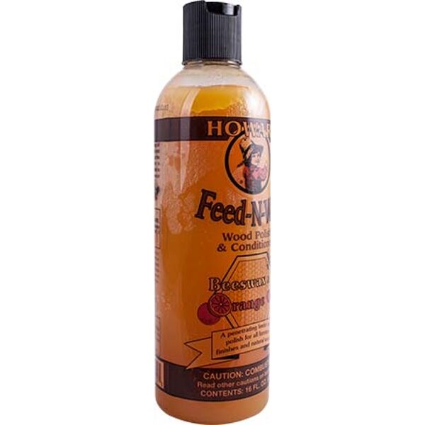 Howard Feed-N-Wax Wood Polish &amp; Conditioner 16 Fl.Oz