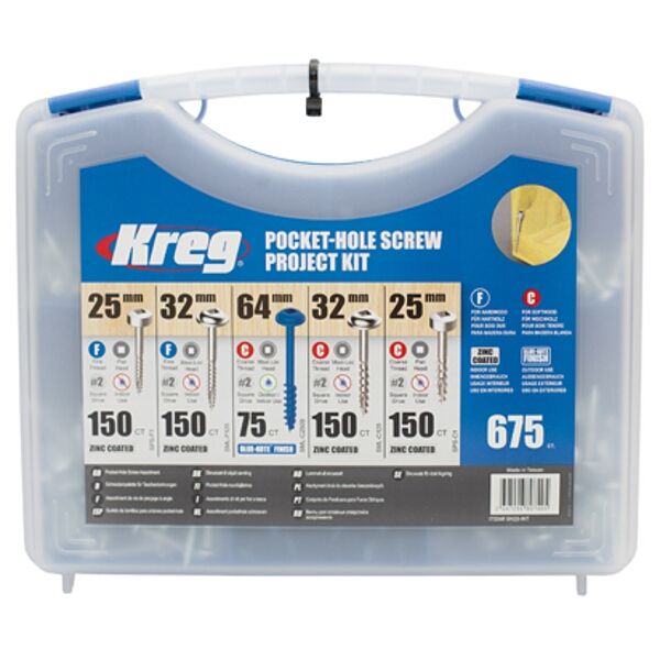 Kreg - Pocket-hole Screw Project Kit