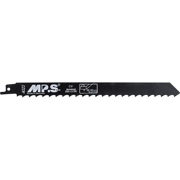 MPS Sabre Saw Blade 230mm 3 Tpi 5/Pack