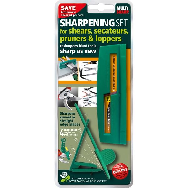 Multisharp Garden Tool Sharpening Kit 2Pc Shear &amp; Scateur