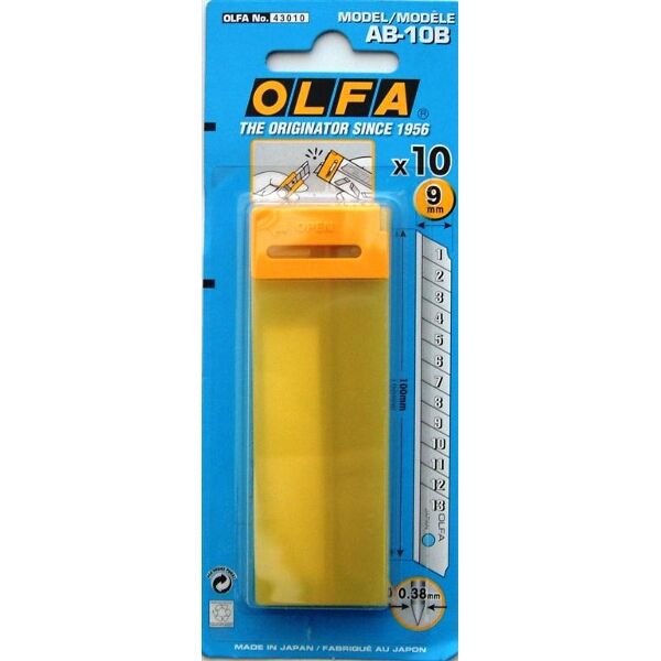 OLFA Blades Ab-10B 10/Pack 9mm
