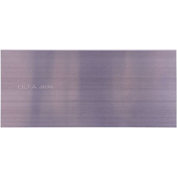 OLFA Scraper Blades Extra Heavy Duty X6 for Bsr200&amp;Bsr300 100mmx0.45mm