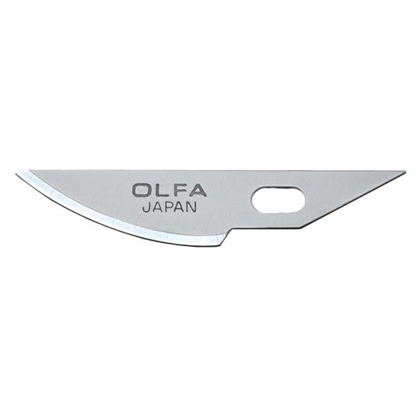 OLFA Art Curved Carving Blade 5/Pack 8mm