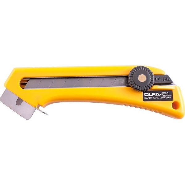OLFA Carton Cutter C/W Adj Depth Gauge &amp; Staple Remover Box Opener