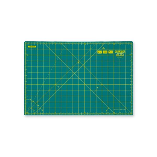 OLFA Mat Rotary 450 x 300mm Metric &amp; Inch Double Sided
