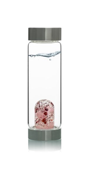 VitaJuwel ViA Gemstone Water Bottle - Love