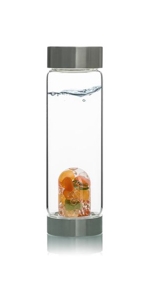 VitaJuwel ViA Gemstone Water Bottle - Happiness