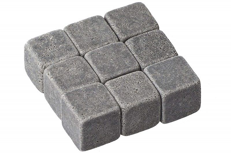 Gift Tribe - Granite Whisky Stones Gift Set - Set of 9